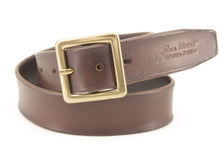 Carica l'immagine nel visualizzatore di Gallery, cintura-cuoio-leather-belt-pelle-ottone
