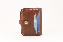 Carica l'immagine nel visualizzatore di Gallery, portafoglio-pelle-artigianale-biker-handmade-leather-wallet-western-