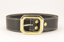 Carica l'immagine nel visualizzatore di Gallery, cintura-cuoio-artigianale-jeandessel-ottone