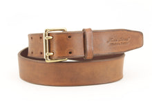 Carica l'immagine nel visualizzatore di Gallery, cintura-cuoio-artigianale-jeandessel-militare-vintage-leather-belt-handmade