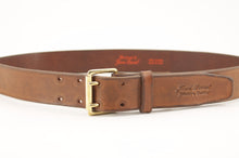 Carica l'immagine nel visualizzatore di Gallery, cintura-cuoio-artigianale-jeandessel-militare-vintage-leather-belt-handmade
