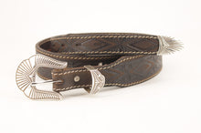 Carica l'immagine nel visualizzatore di Gallery, cintura-cuoio-western-handmade-artigianale-madeinitaly-jeandessel-Cherry Creek