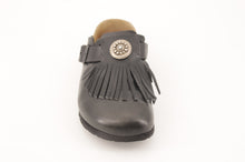 Carica l&#39;immagine nel visualizzatore di Gallery, birkenstock-accessories-fringe-frange-jeandessel-handmade-leather-cuoio-
