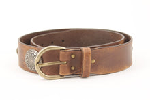 Carica l'immagine nel visualizzatore di Gallery, cintura-belt-handmade-country-western-vintage-conchos-
