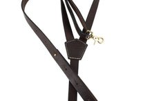 Carica l'immagine nel visualizzatore di Gallery, bretelle-pelle-ottone-suspenders-leather-solidbrass-