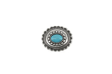 Carica l'immagine nel visualizzatore di Gallery, buckle-fibbia-leatherbelt-turchese-tourquoise-