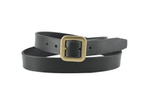 Carica l'immagine nel visualizzatore di Gallery, leatherbelt-cinturapelle-brass-ottone-westernbelt-