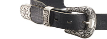 Carica l'immagine nel visualizzatore di Gallery, cintura-doppiafibbia-western-handmade-jeandessel-leather-belt-doublebuckle-handmade-