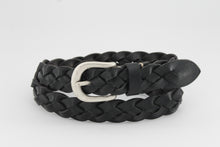 Carica l'immagine nel visualizzatore di Gallery, cintura-intrecciata-treccia-artigianale-jeandessel-woven-belt-leatherbelt-handmade-