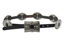 Load image into Gallery viewer, cintura-cuoio-conchos-artigianale-jeandessel-handmade-leather-belt-