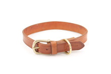 Carica l'immagine nel visualizzatore di Gallery, collare-cuoio-ottone-artigianale-jeandessel-handmade-leather-collar-solidbrass-