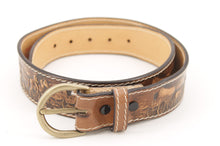 Carica l'immagine nel visualizzatore di Gallery, cintura-western-country-leather-belt-cuoio