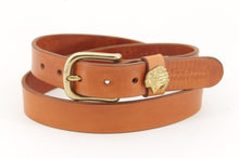Carica l'immagine nel visualizzatore di Gallery, cintura-cuoio-artigianale-capo indiano-handmade-leather-belt-jeandessel-indian chief-
