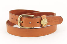 Carica l'immagine nel visualizzatore di Gallery, cintura-cuoio-artigianale-capo indiano-handmade-leather-belt-jeandessel-indian chief-