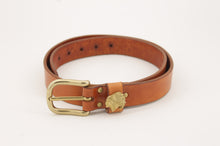 Carica l'immagine nel visualizzatore di Gallery, cintura-cuoio-artigianale-capo indiano-handmade-leather-belt-jeandessel-indian chief-