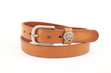 Carica l'immagine nel visualizzatore di Gallery, cintura-cuoio-artigianale-handmade-leather-belt-native-indianchief