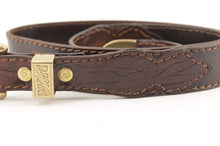 Carica l'immagine nel visualizzatore di Gallery, Cintura western con inserti in vitello stampa coccodrillo
