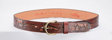 Carica l'immagine nel visualizzatore di Gallery, cintura-cuoio-handmade-leather-belt-handpainted-jeandessel