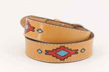 Carica l&#39;immagine nel visualizzatore di Gallery, cintura-cuoio-western-handmade-leather-belt-jeandessel-
