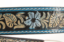 Carica l&#39;immagine nel visualizzatore di Gallery, cintura-cuoio-western-artigianale-handmade-handpaited-leather-belt-jeandessel-
