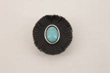 Load image into Gallery viewer, birckenstock-accessorio-jeandessel-turquoise-fattoamano-handmade-
