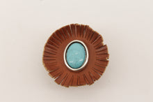 Carica l&#39;immagine nel visualizzatore di Gallery, birckenstock-accessorio-jeandessel-turquoise-fattoamano-handmade-
