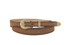 Carica l'immagine nel visualizzatore di Gallery, suede-belt-brass-
