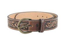 Carica l'immagine nel visualizzatore di Gallery, handmade-leatherbelt-western-country-westernbelt-cintura-pelle-cuoio-
