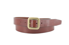 Load image into Gallery viewer, leatherbelt-cinturapelle-brass-ottone-westernbelt-
