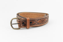 Load image into Gallery viewer, WESTERN LEATHER BELT
