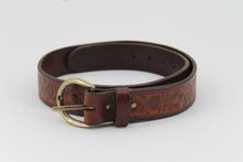 Carica l&#39;immagine nel visualizzatore di Gallery, cintura-cuoio-leather-belt-handmade-madeinitaly-jeandessel-western-Toms River-
