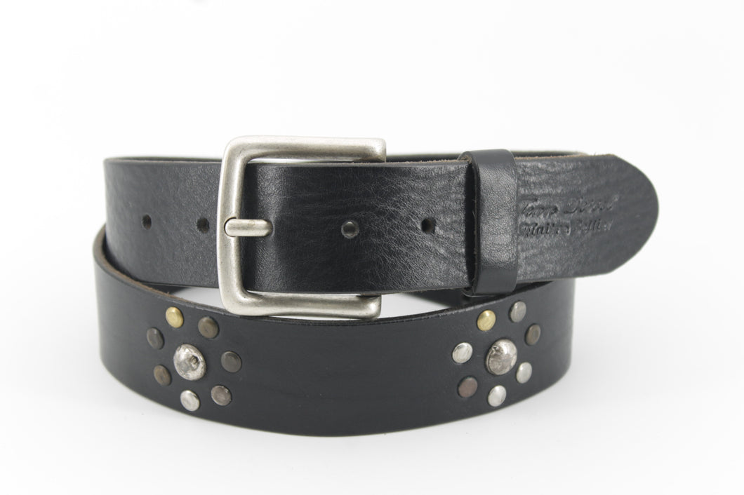 cintura-cuoio-artigianale-borchie-handmade-leather-belt-studs-jeandessel-