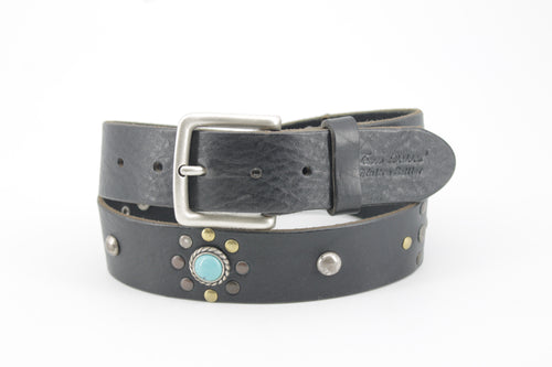 cintura-cuoio-artigianale-western-handmade-leather-belt-studded-borchie-turquoise-