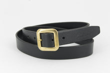 Load image into Gallery viewer, Tuscan leather belt with solid brass buckle.
